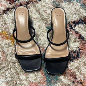 A New Day black heels